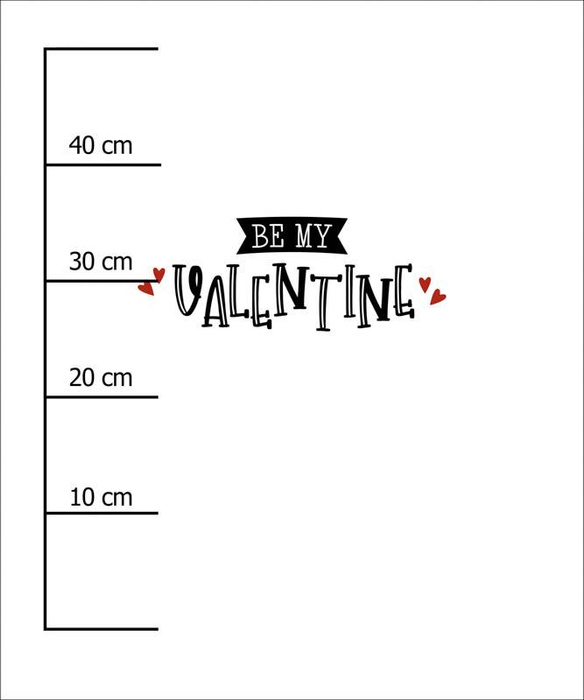 BE MY VALENTINE (BE MY VALENTINE) - Paneel 50cm x 60cm