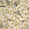 Buttercup / white - Cotton muslin