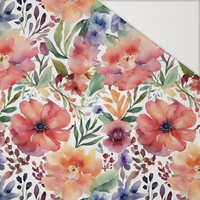 FLOWERS WZ. 74 - Hydrophobic brushed knit