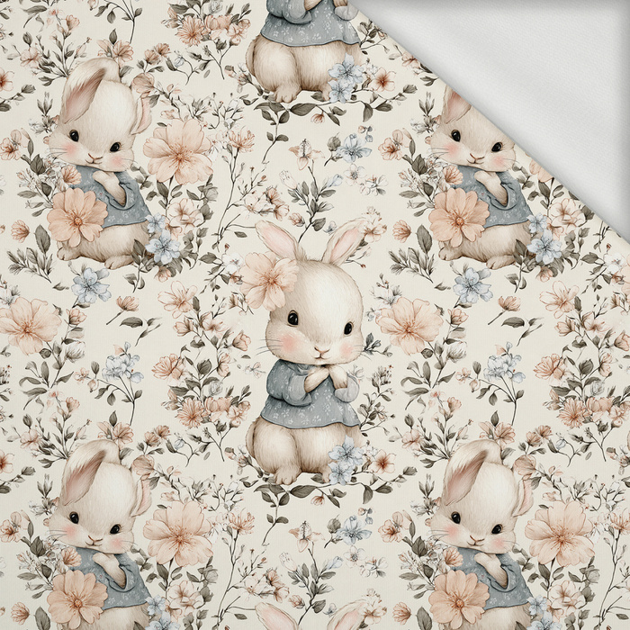 HAPPY BUNNY WZ. 4 - dresówka pętelkowa