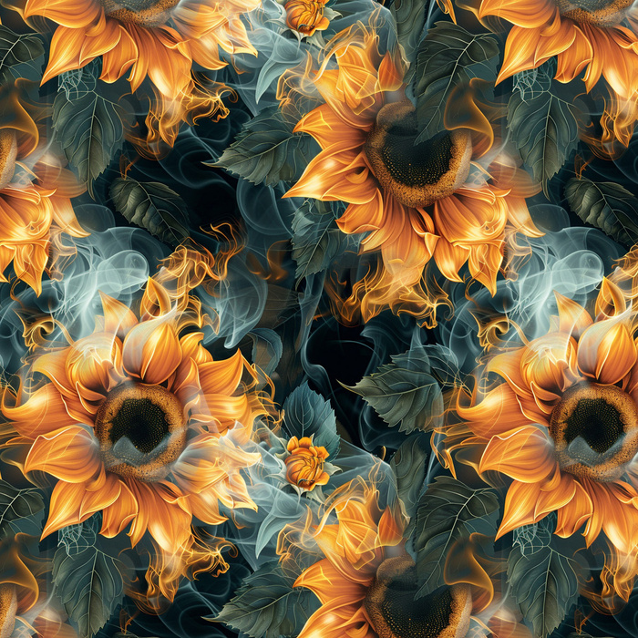 Sunflowers wz. 1 - lycra 300g