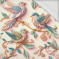 PAPER BIRDS - French Terry mit Elasthan