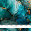 alcohol ink wz.10 TEAL - lycra 300g