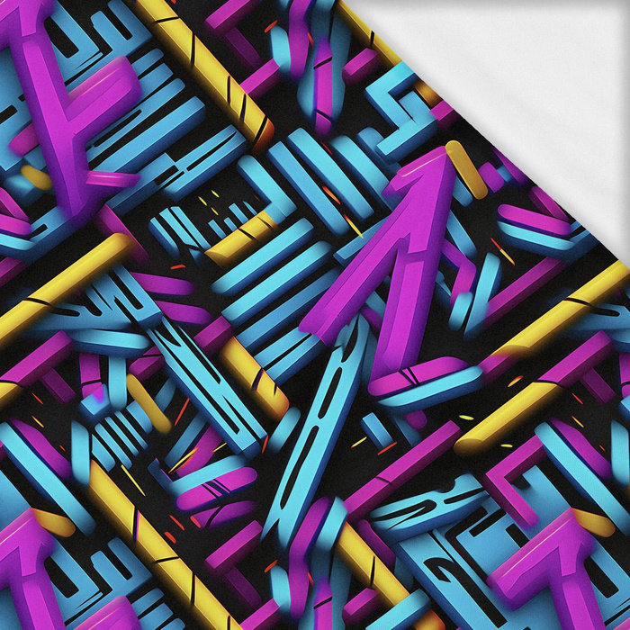 ABSTRACTION wz.12- single jersey with elastane ITY