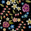 FLOWERS - Waterproof woven fabric