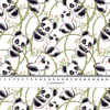 CHARMING PANDAS - Cotton woven fabric