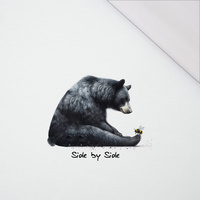 BEAR WZ. 3 - panel (60cm x 50cm) SINGLE JERSEY