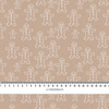 GINGERBREAD MEN (WHITE CHRISTMAS) - single jersey with elastane 