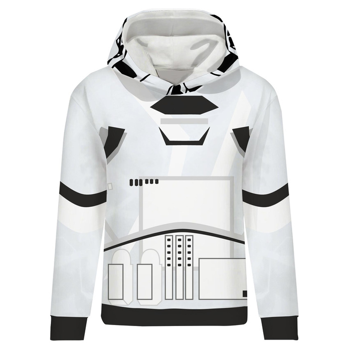 STORMTROOPER’S HOODIE (POLA) - looped knit fabric - XXL