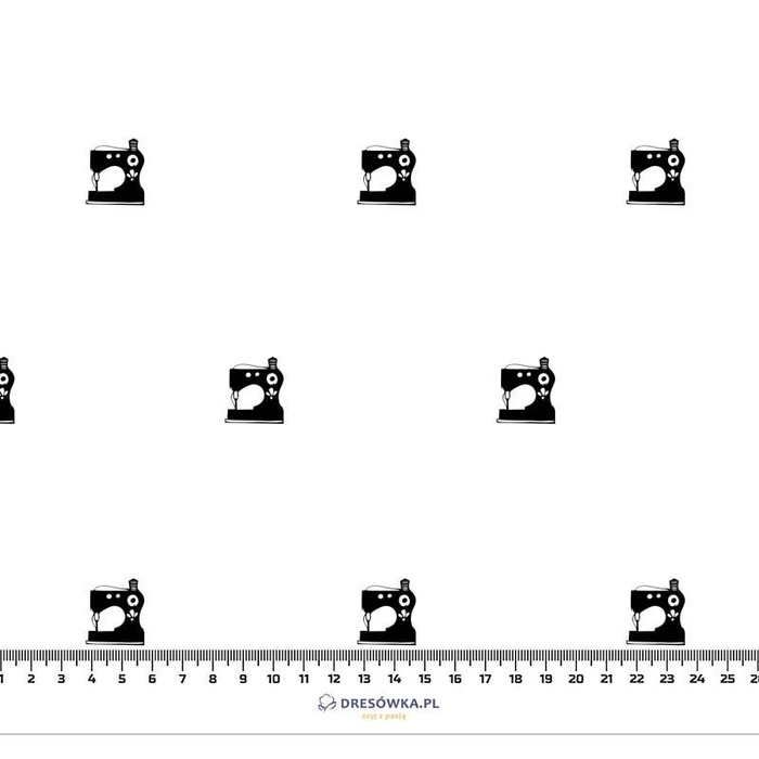 SEWING MACHINES (MINIMAL) - single jersey with elastane