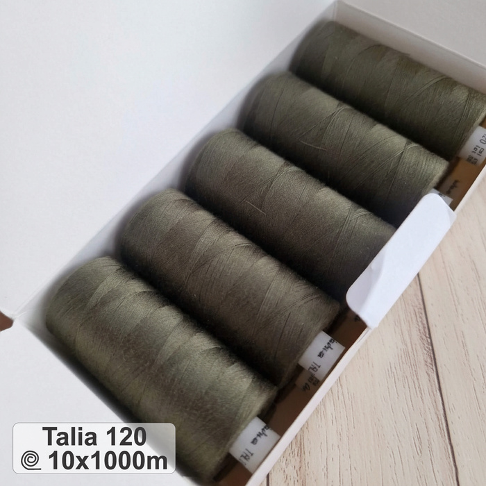 Nitě Ariadna Talia 120 – 10×1000 m -KHAKI  0765 