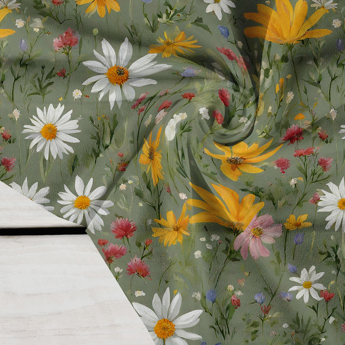 FLOWERS MEADOW WZ. 3 - Krepp