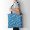 TRANQUIL BLUE / FLOWERS - Sommersweat