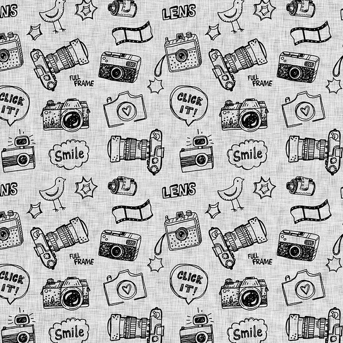 PHOTOGRAPHER (HOBBIES AND JOBS) - grey / acid - single jersey with elastane 