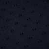 DROPS / navy - Embroidered cotton fabric