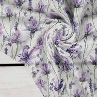 PASTEL FLOWERS WZ. 33 - Krepa