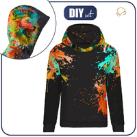 DÁMSKA MIKINA (POLA) CLASSIC S KAPUCÍ - LEV - Sada šití