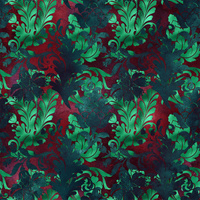 FLORAL WZ. 8- single jersey z elastanem ITY