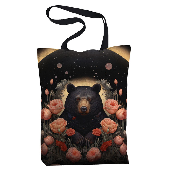 SHOPPER BAG - GOTHIC BEAR - sewing set