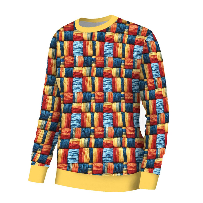 IMITATION SWEATER WZ.13- single jersey z elastanem ITY