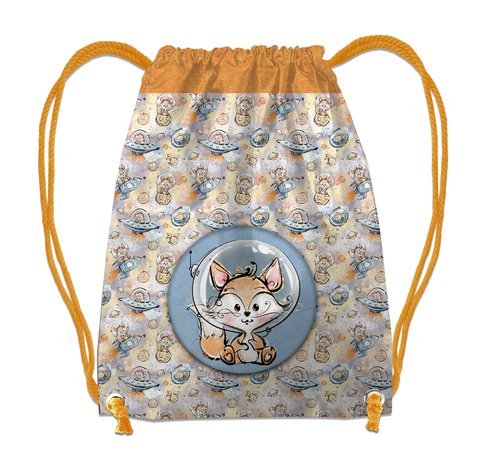 GYM BAG - SPACE CUTIES pat. 13 (CUTIES IN THE SPACE) - sewing set