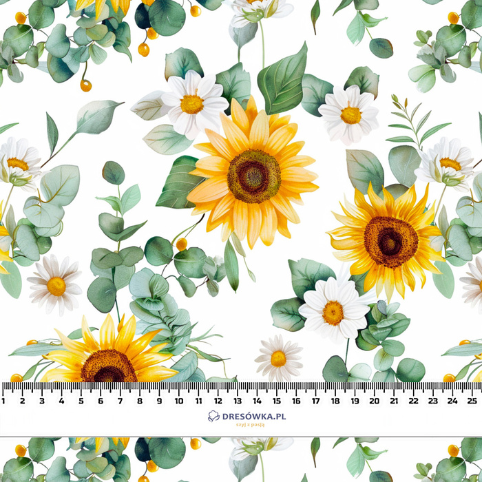 Sunflowers wz. 11 - lycra 300g