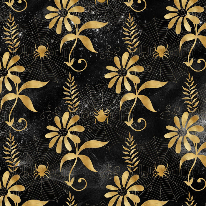 GOLDEN SPIDERS PAT. 2 - Hydrophobic brushed knit