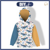KINDER HOODIE - DINO / THE WILD ONE MS. 2 - Sommersweat (110/116)