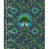 Stained Garden m. 14 - panel (60cm x 50cm) Wasserabweisende Webware