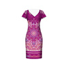 COLORFUL MANDALA pat. 3 - dress panel crepe