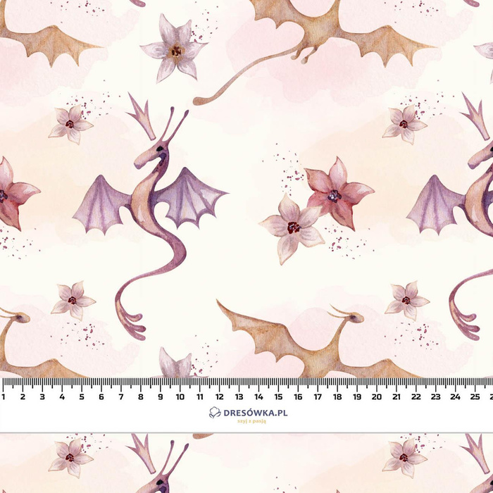 DRAGON FLIGHTS PAT. 1 - looped knit fabric