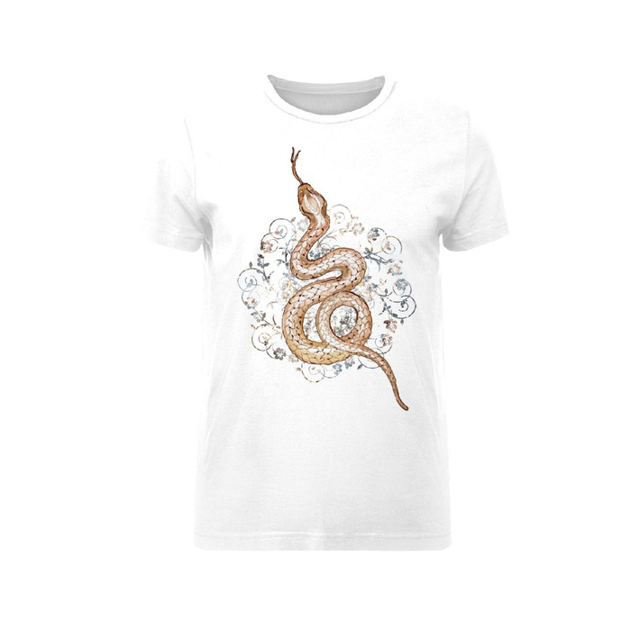 MEN’S T-SHIRT - SNAKE pat. 1 (MAGIC) - single jersey XXXL