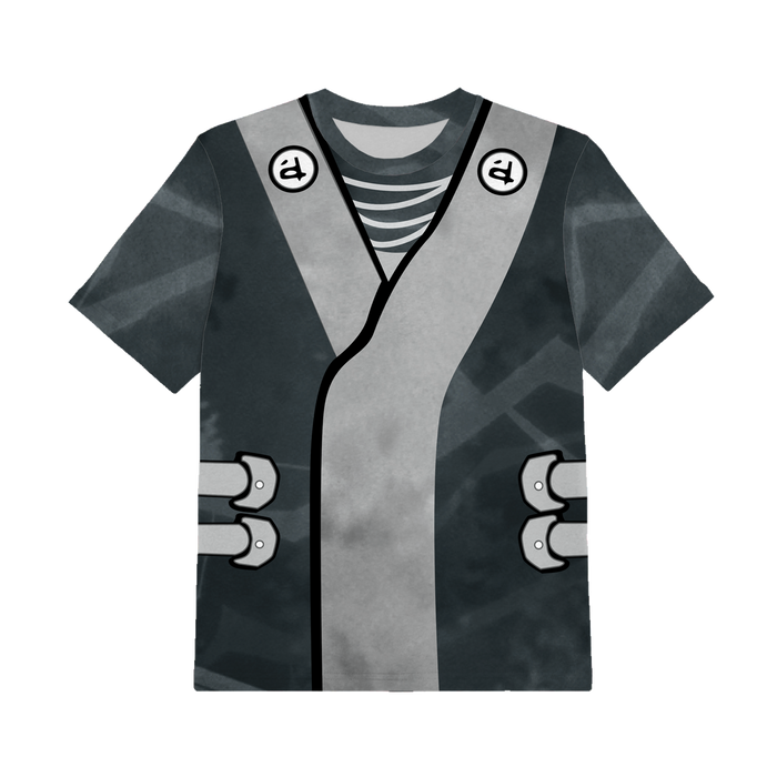 2-PACK - KINDER T-SHIRT - SCHWARZ NINJA - Nähset (116/122)