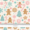 Pastel Christmas wz. 3 - Waterproof woven fabric