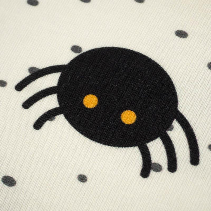 HALLOWEEN SPIDERS / ecru - softshell