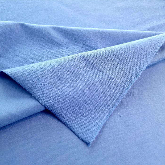 Dresówka pętelkowa PREMIUM - niebieski pudrowy (MUTED BLUE)