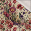PASTEL FLOWERS WZ. 30 - brushed knitwear with elastane ITY