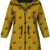 KIDS PARKA (ARIEL) - WOLF / NIGHT CALL / mustard - softshell