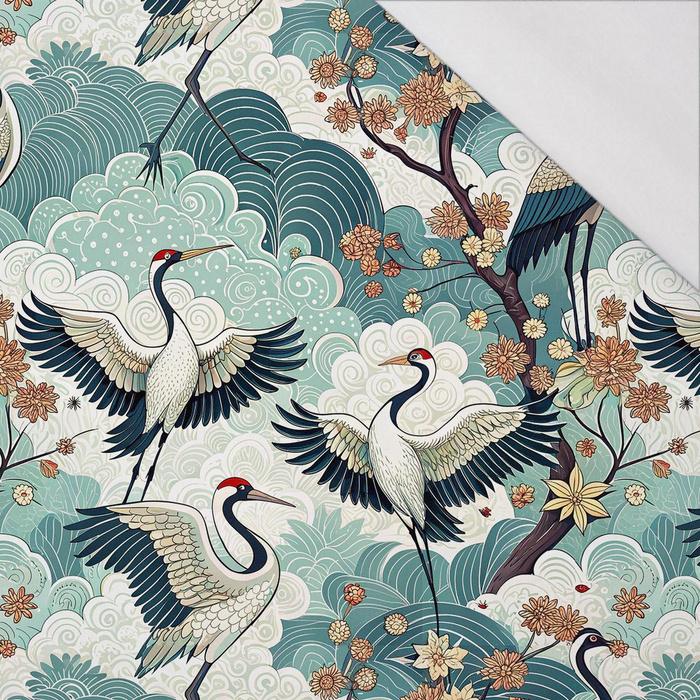 Japanese Garden wz.2 (birds) - single jersey