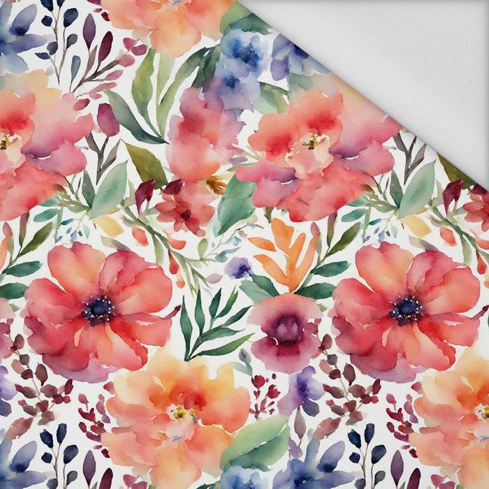 FLOWERS WZ. 74 - Waterproof woven fabric