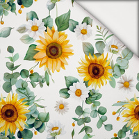 Sunflowers wz. 11 - light brushed knitwear