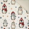 WINTER ANIMALS WZ.4- Welur tapicerski