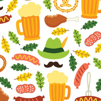 OKTOBERFEST MIX - dzianina pętelkowa SP250