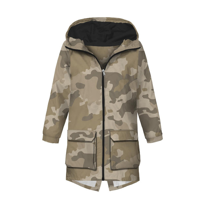 HERRENPARKA (TOM) - CAMOUFLAGE M. 3 / beige - Nähset M
