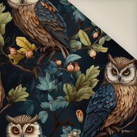 PASTEL BIRDS PAT. 5 (OLW)- Upholstery velour