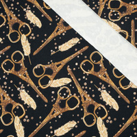 PARISISCHE SCHERE - French Terry mit Elasthan