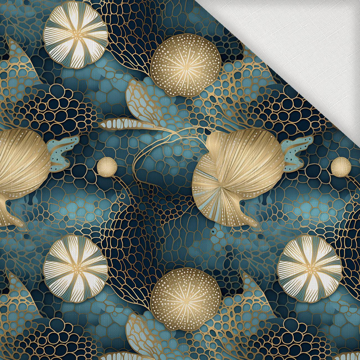 By the Sea Wz. 2 - Woven Fabric for tablecloths