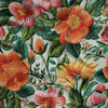 FLOWERS 3D PAT. 3 - Cotton muslin