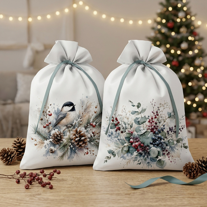 Gift pouches - WINTER WZ. 8 - sewing set