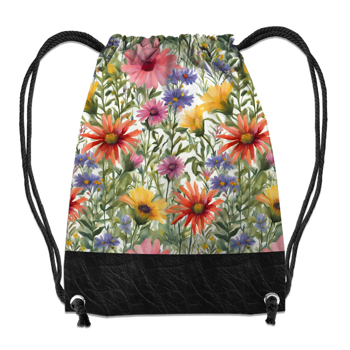 GYM BAG - FLOWERS MEADOW WZ.2 - small